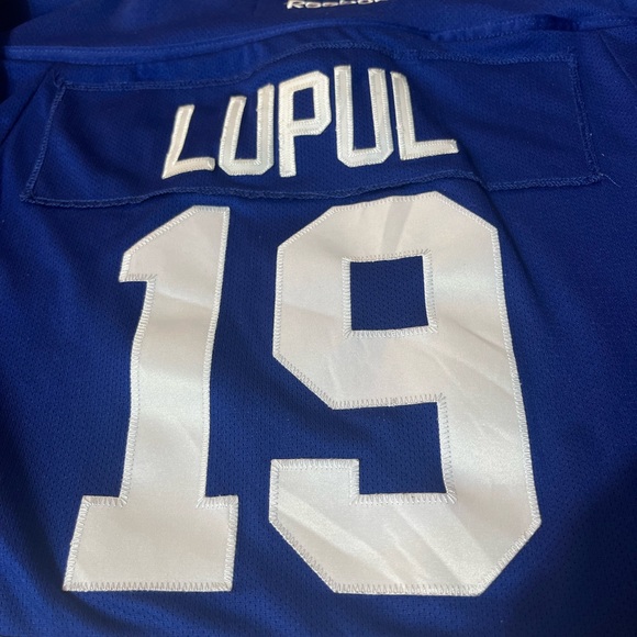 Toronto Maple Leafs Joffrey Lupul #19 Reebok Jersey Sz Youth S/M - Picture 8 of 10